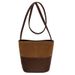 High-end Matte Bucket Trendy Versatile Crossbody For Women, Suede Patchwork Shoulder Bag_voghion.com