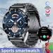 LIGE Smartwatch Bluetooth Call 1.53inch Information Push True Heart Rate Blood Oxygen Sports Watch_voghion.com