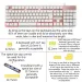 104pcs ABS Universal Mechanical Ergonomic Blank Keycaps For Cherry MX Keyboard Replacement OEM Backlit Keycap_voghion.com