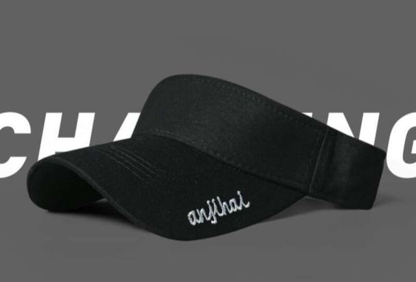 Cappello da corsa sportivo vuoto da donna, protezione estiva e parasole senza parte superiore, berretto a becco d'anatra, berretto da baseball da esterno per uomo_voghion.com