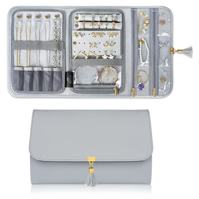 Folding Jewelry Bag Storage Bag Portable Travel Storage Bag Cosmetic Storage Bag_voghion.com