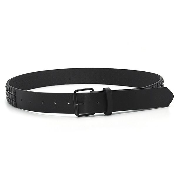 Divatos, szegecses férfi és női öv, punk rock stílusban, csattal és derékpánttal._voghion.com