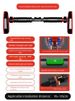 with Sliding Block For Indoor Home Fitness Equipment, Children's Exercise, No-Drill Doorway Pull-Up Bar_voghion.com