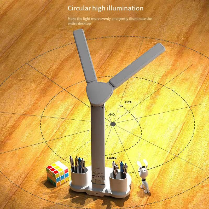 Desk lamp for study, special for college student dormitory, eye protection, plug-in bedside lamp, desk reading, multi-function pen holder lamp_voghion.com