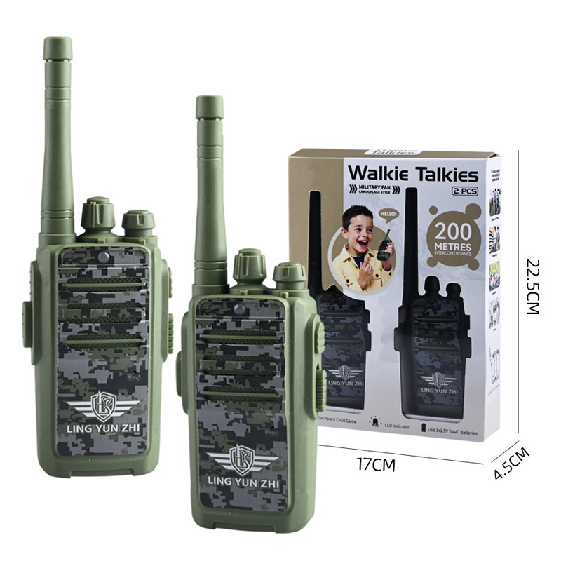 Walkie Talkie Children's Walkie Talkie, Outdoor Long Distance Conversation, Parent Child Interaction, Play House Pager, New Electronic Toy_voghion.com