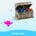 YOUEN Diving Gems Pool Toys, 16 Big Colorful Diamond With Pirate Treasure Chest,Swim Dive Toy For Kids Underwater Gemstone Swimming Training Gift_voghion.com
