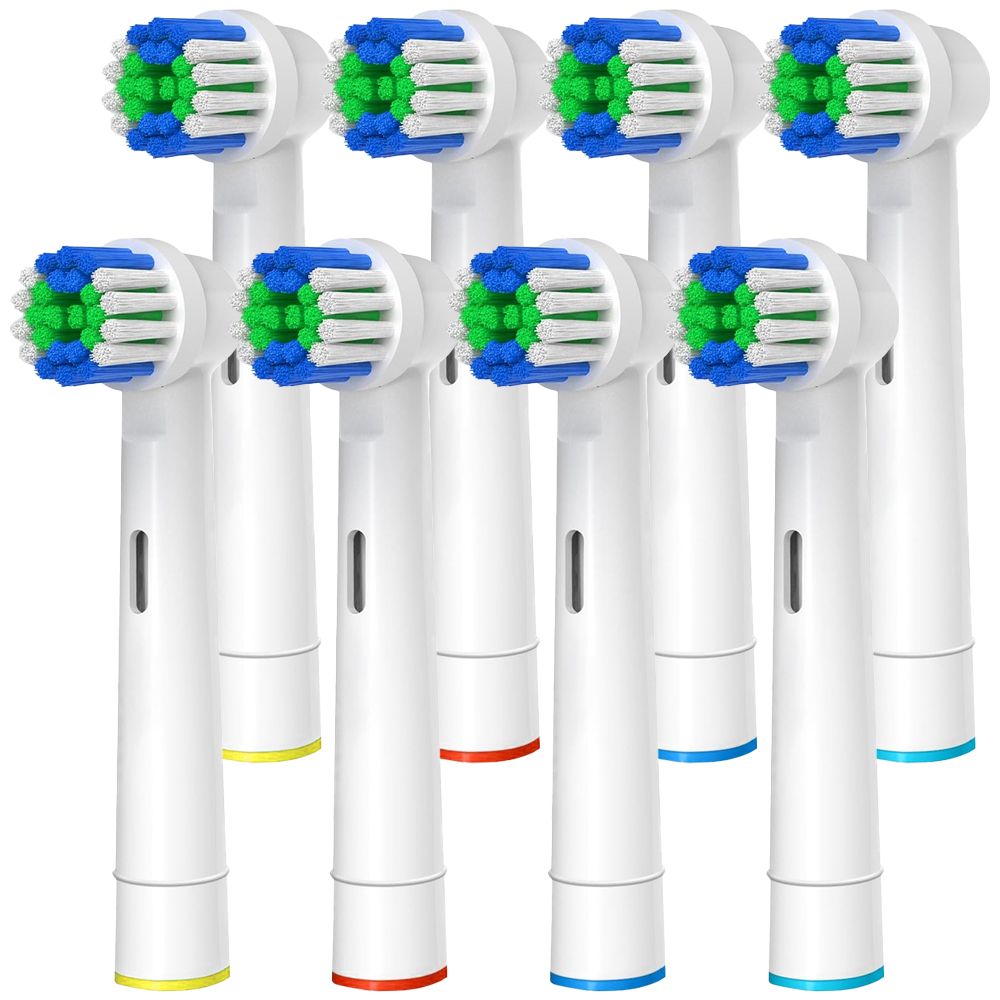 8 Pack Compatible With Oral B Electric Toothbrush Replacement Brush Heads, Professional Toothbrushes Head Refills For 1000 1500 3000 7000 7500 8000_voghion.com