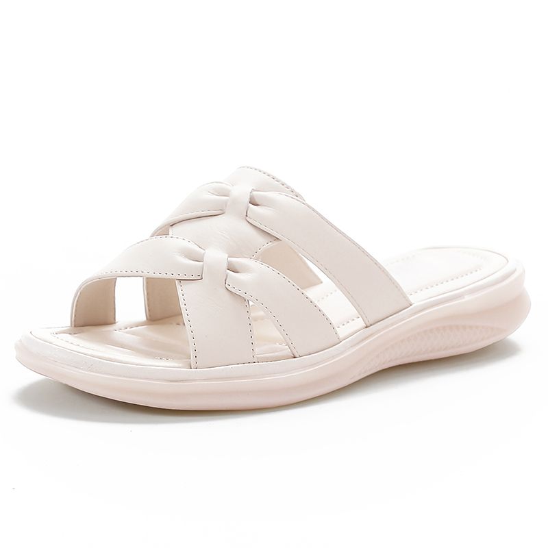 Women's Summer Large Size Line Shoes, Oxford Bottom Non-slip, Mom Cool Non-slip, Flat Bottom_voghion.com