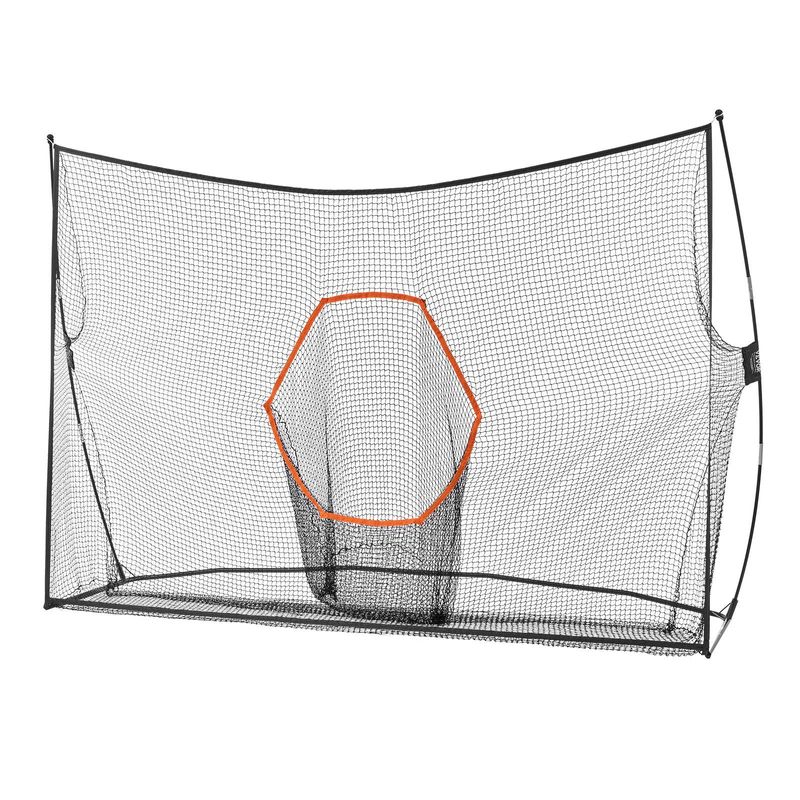 VEVOR 10.8x7ft Golf Practice Hitting Net Indoor Personal Driving Range Training_voghion.com