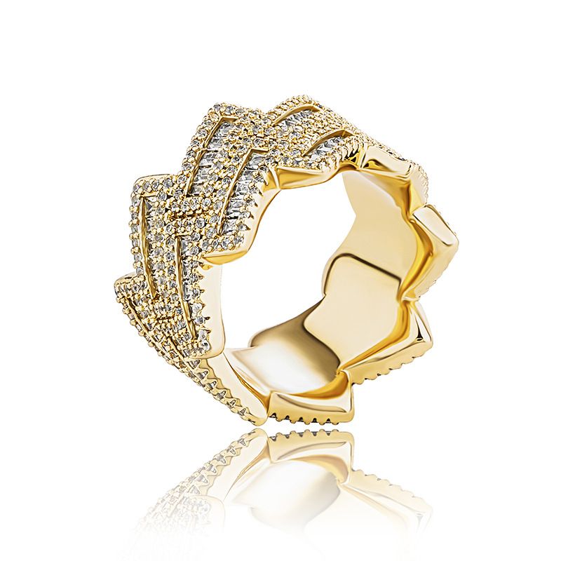Ringe 24mm Hip Hop Solid Ring Micro Inlaid Zirkon Herren Diamant Ring Trendy Ring_voghion.com