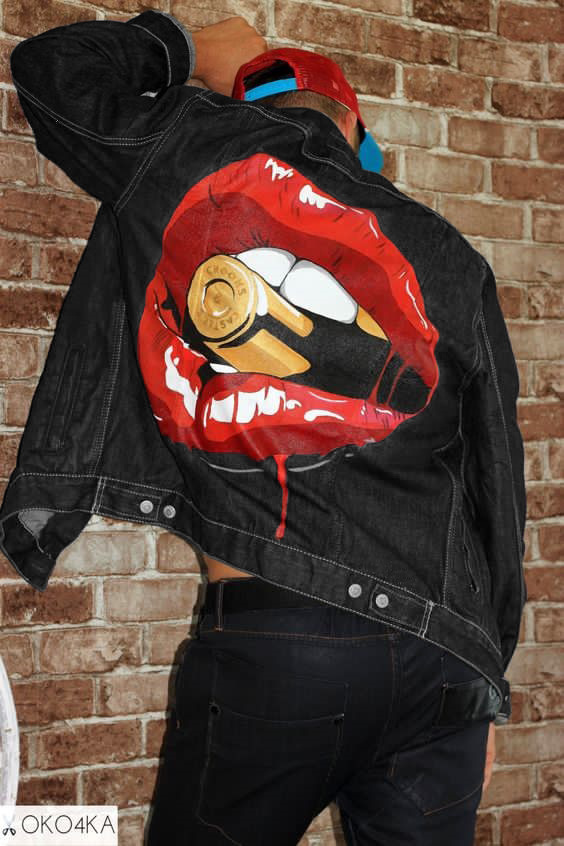 2025 Coat Spring and Autumn casual loose denim with multiple pockets, button printed jacket 2631_voghion.com