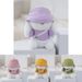 Plush Rabbit Adorable Keychain With Soft Velvet Hat Cute Backpack Decoration For Girls_voghion.com