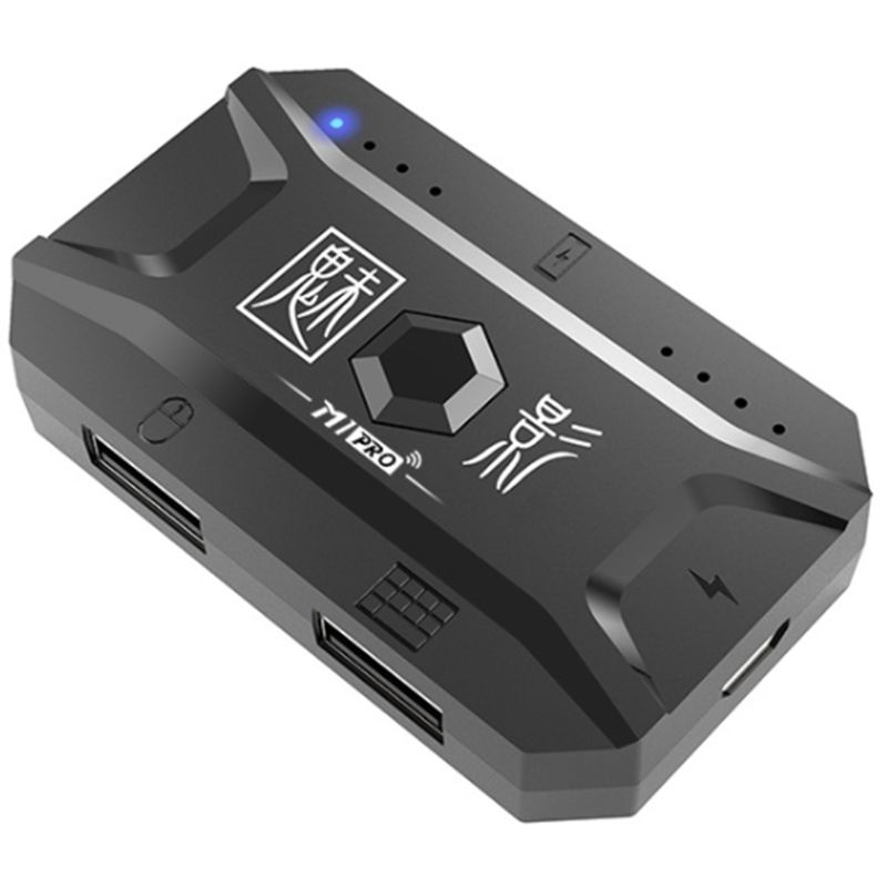 Plug and Play Gamepad PUBG Mobile Controller Gaming Keyboard Mouse Converter Bluetooth 5.0 for Android Adapter for IOS_voghion.com