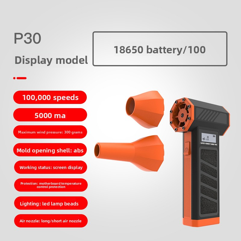 High-Speed Turbo Fan - Powerful Mini Blower For Dust Cleaning & Drying Industrial-Grade Airflow​_voghion.com