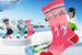 Two Pairs Children's Ski Socks Thick Terry Bottom Warm Winter Sports Long Tube Deodorant Socks 3 12 Years Old Cotton_voghion.com