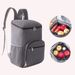 Picnic double shoulder bag, outdoor ice pack, thickened insulation backpack, leak proof picnic bag_voghion.com
