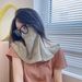Maschera parasole da guida per donne, traspirante, con protezione UV integrale, in seta di ghiaccio, 3D, protezione per il collo_voghion.com