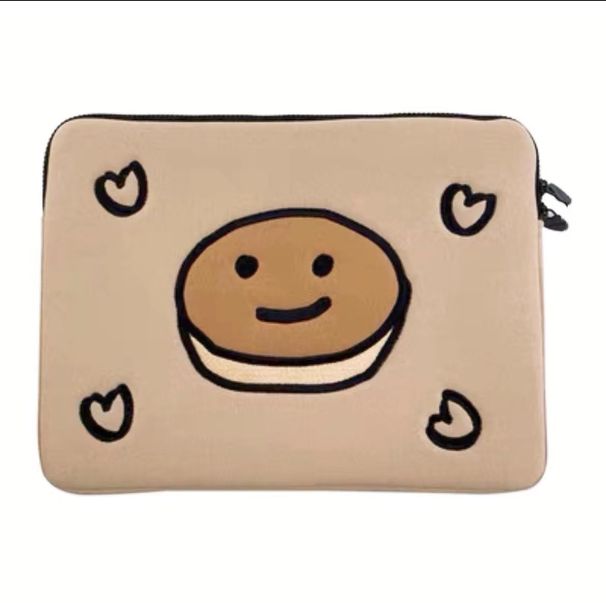 Unisex iskunkestävä kirjonta kannettavan tietokoneen laukku hyvän näköinen kannettavan tietokoneen laukku_voghion.com