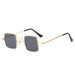 Vintage Hip Hop Sunglasses Small Frame Square Small Glasses Funny Sunglasses_voghion.com