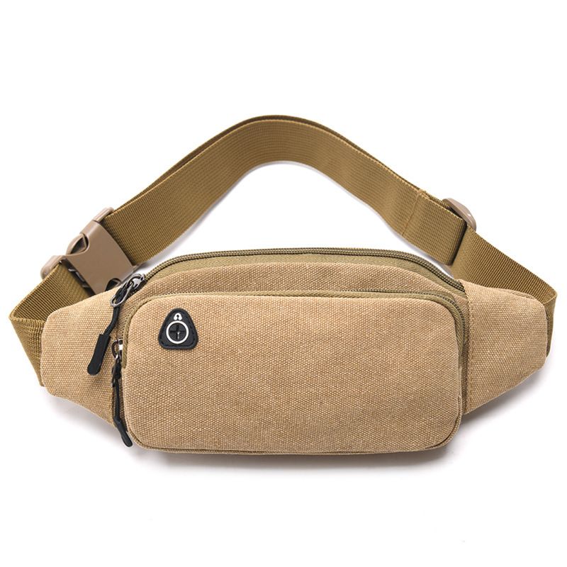 Herren Taschen Canvas Outdoor Arbeit Sport Laufen Handy Gürteltasche Herren Multifunktional Damen Klein_voghion.com