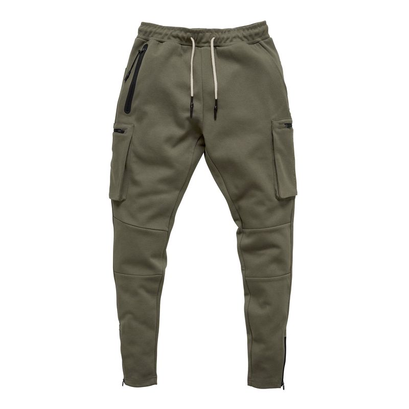 Pantalon de sport tactique pour homme - Jogging camouflage avec poches multiples pour la course et l'entraînement_voghion.com