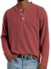 Herren-Cordhemd mit Knopfleiste – Hochwertige Polyestermischung mit lockerer Passform und Button-Down-Kragen (S-4XL, 10 Farben)_voghion.com