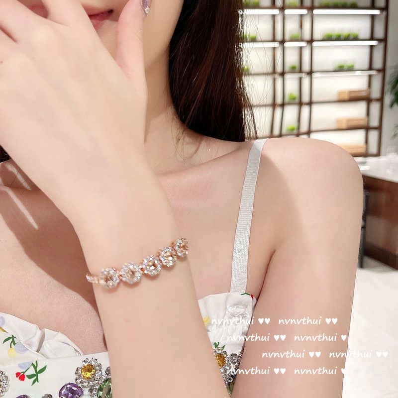 Designer French retro sweet romantic jewel bracelet_voghion.com