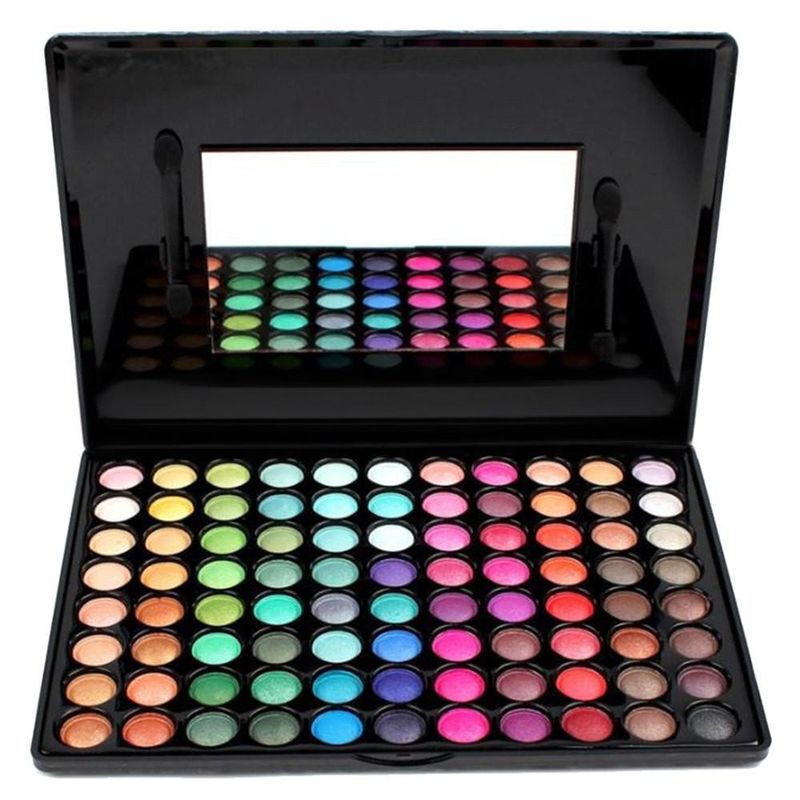 Eye Shadow 88 Color Eyeshadow Palette, Warm Earth Color, Multi Color Makeup Eyeshadow, Popular_voghion.com