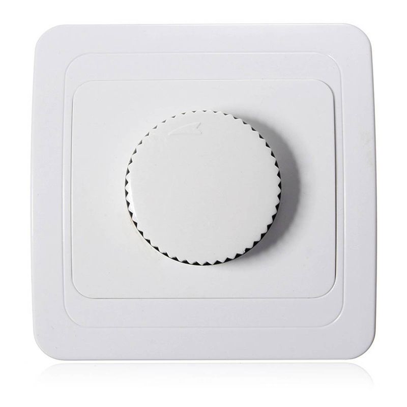 LED-Dimmschalter, einstellbarer Helligkeitsregler, weiß, verschönern Sie Ihren Raum_voghion.com