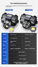 Neue starke LED-Scheinwerfer, superhell, wasserdicht, aufladbar, große Reichweite, Kopfmontage im Freien, Angeln bei Nacht, Zoom-Sensor_voghion.com