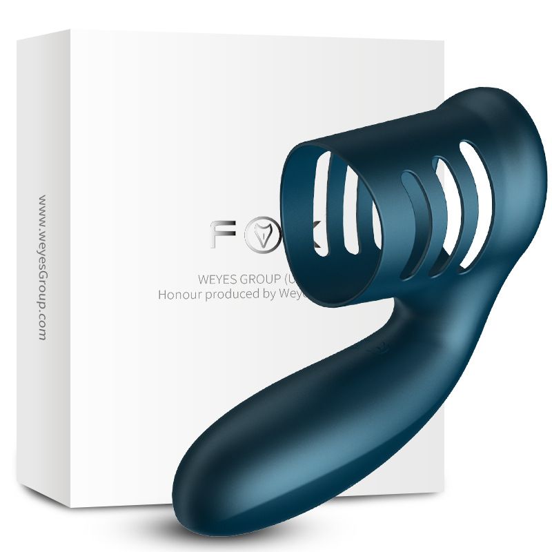 FOX Lock Love A2 Vibrationssperre, Spermaring für Herren, elektrisch, Anti-Ejakulation, Paare, Geschlechtsverkehr, gemeinsamer Vibrationsring, Spaß-Tools_voghion.com