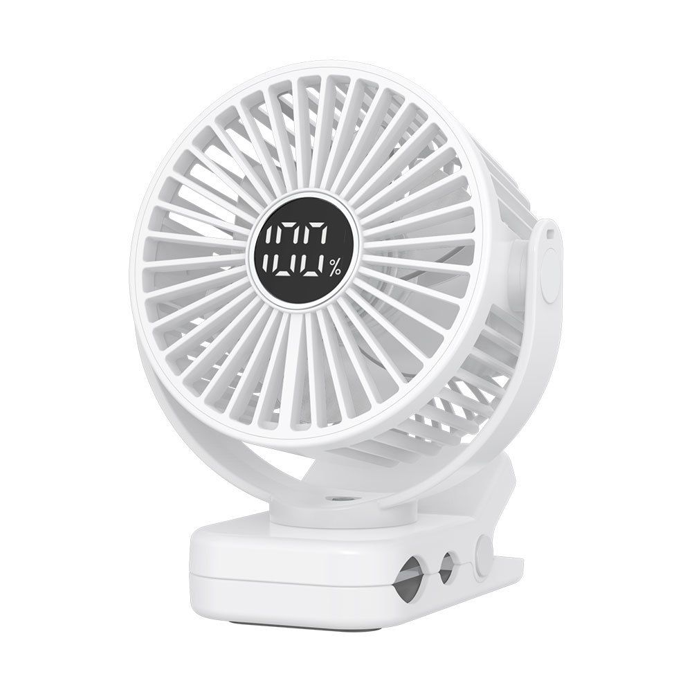 New 4 Inch Clip Fan Usb Multi-function Shaking Head Small Fan Mini Portable Clip Fan_voghion.com