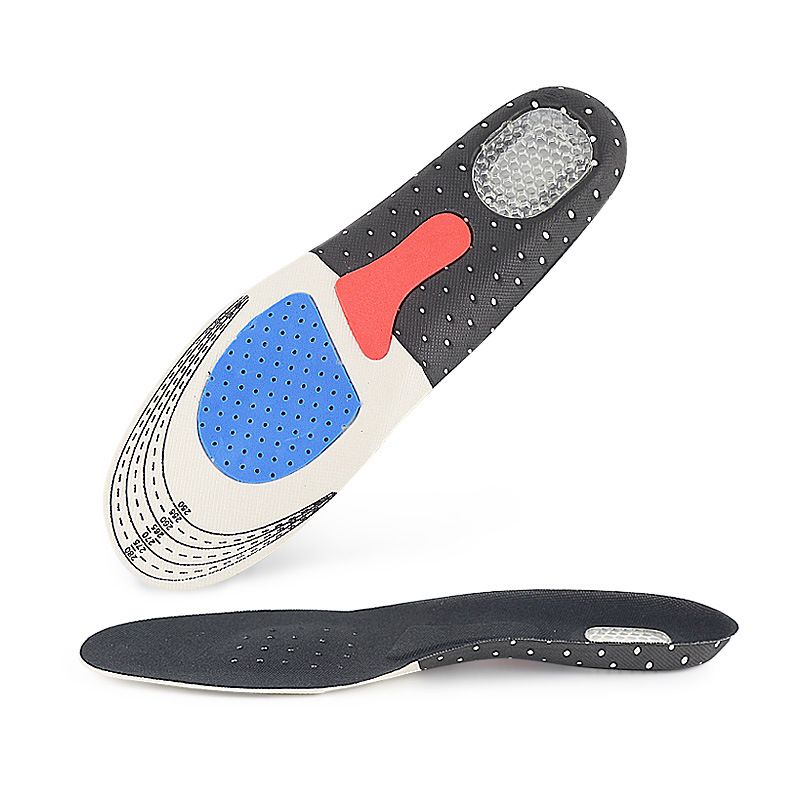 Breathable Moisture-Wicking Shock-Absorbing Gel Insoles For Men & Women - EVA Memory Foam Cushion For Running, Basketball, Hiking_voghion.com