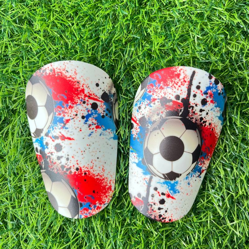 Mini Camouflage Football Shin Guards For Kids & Youth - Lightweight Protective Gear For Training & Matches (8x5cm/10x6cm/12x8cm)​_voghion.com