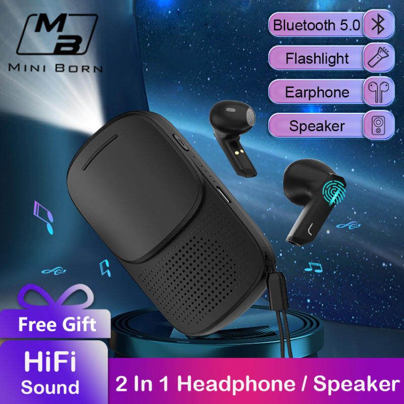 2024 TWS Auricolare Altoparlante wireless 2 in 1 Bluetooth 5.0 Cuffie semi-in-ear Auricolari sportivi Display a LED Cuffie HIFI Stereo Auricolari vivavoce Wit_voghion.com