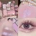 new transparent plate earth pearlescent matte color makeup beginner eye_voghion.com