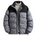 Herren-Winterjacke im koreanischen Stil aus Baumwolle – Stehkragen, lockerer Schnitt | Vintage-Streetwear aus Hongkong | Verdicktes Unisex-Design_voghion.com