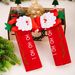 Weihnachts-Türgriffabdeckungs-Set – Weihnachtsmann, Schneemann, Rentier, Türgriffdekorationen für die Feiertagsdekoration zu Hause_voghion.com
