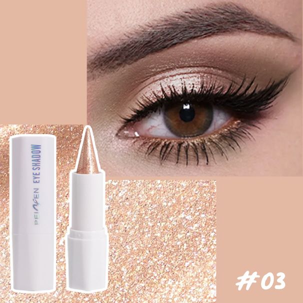 Eye Shadow Penifen Shining Galaxy Eyeshadow Cream Eyeshadow Stick Eye Modification Lazy Eyeshadow Monochrome Eyeshadow_voghion.com
