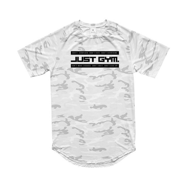 Muscle Men's Sports Casual T-shirt Loose Korean Half Sleeve Camo Fitness Short Sleeve Running Training Top Breathable_voghion.com