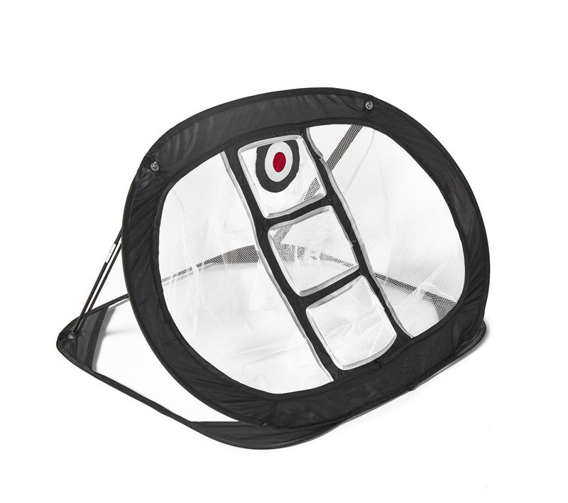 Foldable Golf Practice Net For Kids - Portable Outdoor Training Goal With Carry Bag & Balls_voghion.com