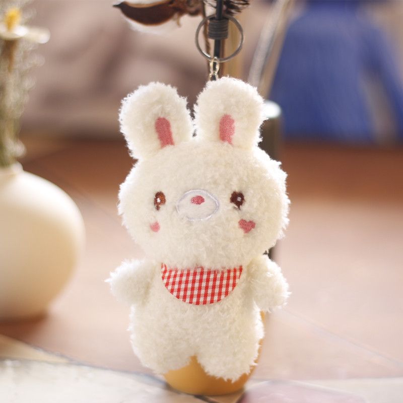 Plush Keychain Adorable Bear Ultra Soft Stuffed Animal For Bags Keys And 11cm_voghion.com