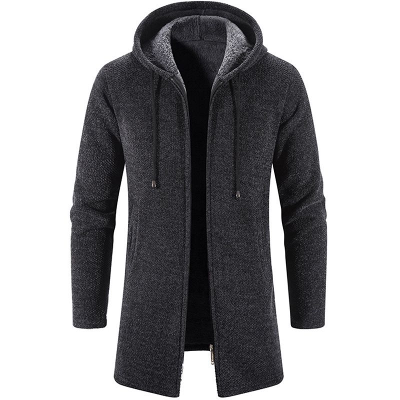 23 herfst/winter pluche trend, knappe kleur, veelzijdig herenvest, chenille bovenkleding gebreide trui, jas,_voghion.com