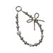 Light Luxury Style Electroplated Bow Inlaid Diamond Beads Mobile Phone Chain Student Bag Pendant_voghion.com