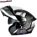 CoolRide Pro Dual Visor Motorcycle Helmet Flip-Up Full Face Helmet With 3C Certification For Safe Riding - Multiple Colors & Sizes"_voghion.com