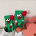 Autumn And Winter Christmas Couple Tube Socks Cute Funny Socks_voghion.com