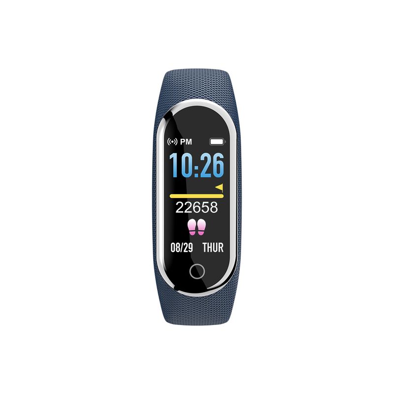 New IK08 Intelligent Bracelet Heart Rate And Blood Pressure Monitoring Exercise Meter Step IML Process Bluetooth Sports_voghion.com