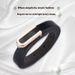 New Fashion U-shaped Alloy Head Button Thin Versatile Dress 1.5cm Solid Color Slim Fit Women's Belt_voghion.com
