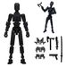 YOUEN Nieuwe montage voltooid - Titan 13 actiefiguur, Dummy Robot 13 actiefigurenset, 3D-geprinte actiefiguren met meerdere gewrichten_voghion.com
