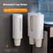 Dual-Channel Automatic Dispenser – Wall-Mounted Or Adhesive, No-Drill Paper Cup Holder For Home/Office Modern Design, 5_voghion.com